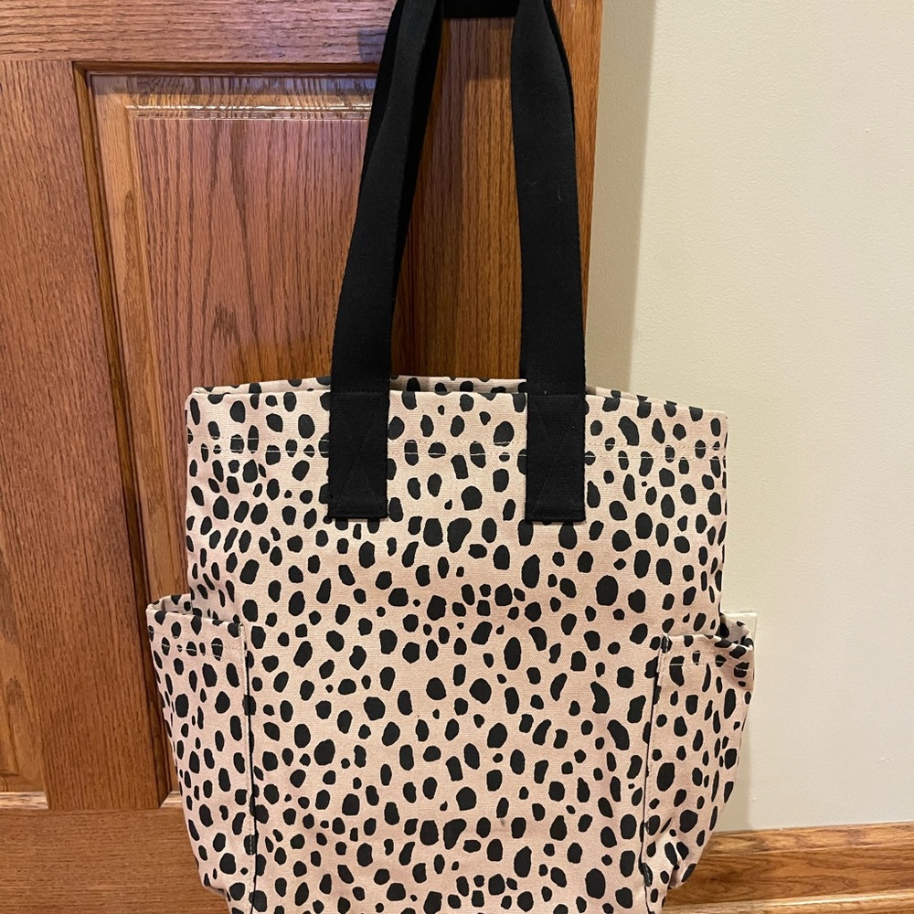 Leopard Canvas Tote